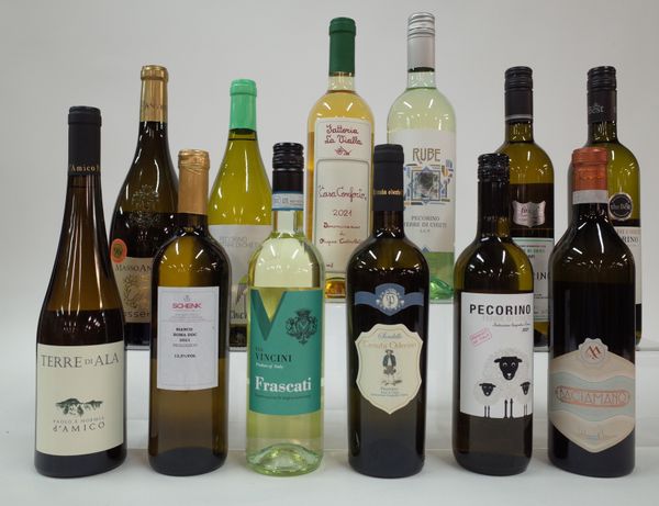 12 BOTTLES ITALIAN WHITE WINE