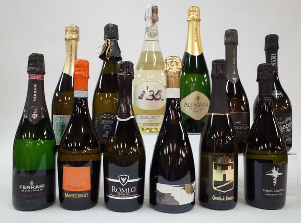 12 BOTTLES ITALIAN SPARKLING WINE