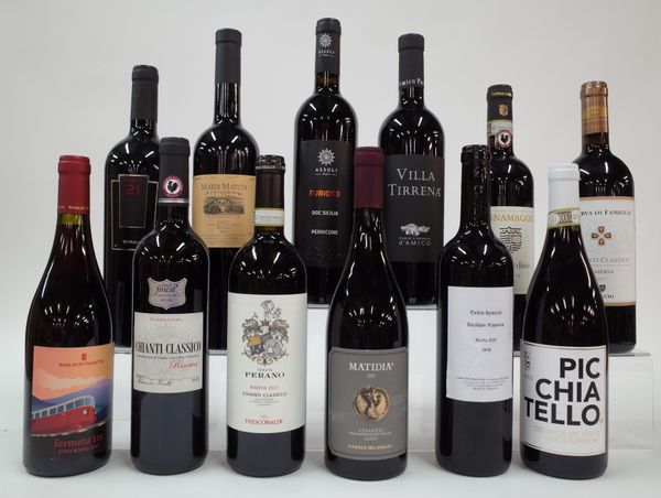 12 BOTTLES ITALIAN RED WINE