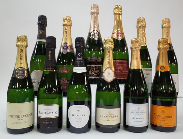 12 BOTTLES CHAMPAGNE (NV)