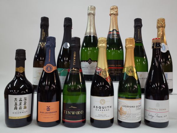 12 BOTTLES ENGLISH SPARKLING WINE