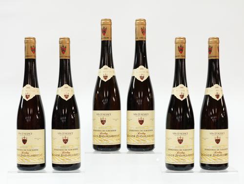 SIX BOTTLES DOMAINE ZIND-HUMBRECHT HERRENWEG DE TURCKHEIM RIESLING 2000