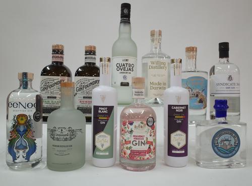 12 BOTTLES GIN