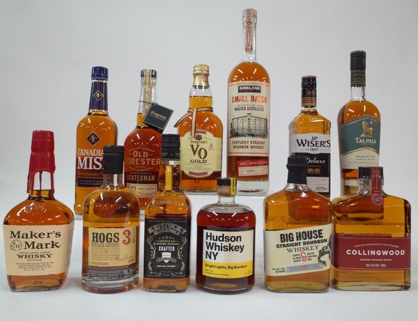 12 BOTTLES WHISKEY/WHISKY