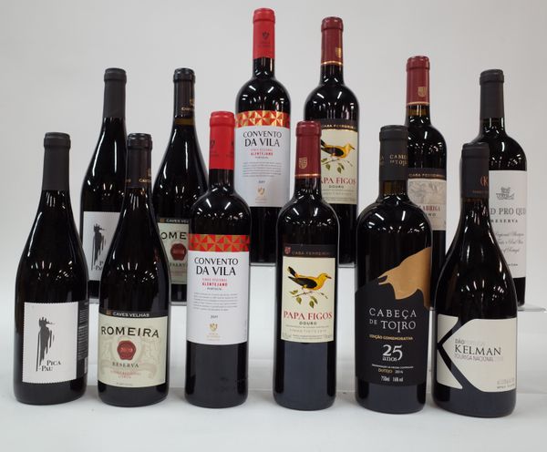 12 BOTTLES PORTUGUESE RED WINE