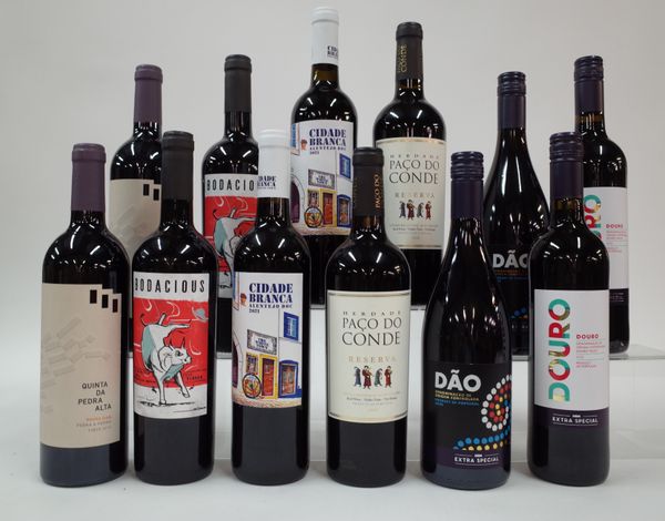 12 BOTTLES PORTUGUESE RED WINE