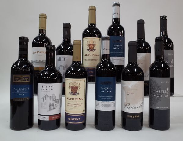 12 BOTTLES PORTUGUESE RED WINE