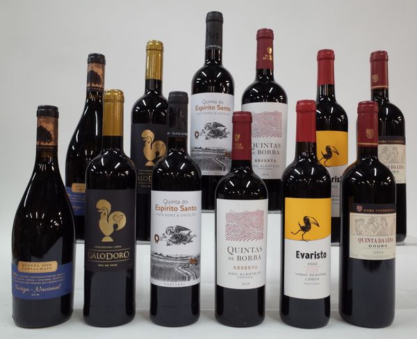 12 BOTTLES PORTUGUESE RED WINE