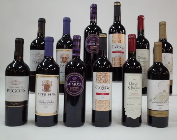 12 BOTTLES PORTUGUESE RED WINE