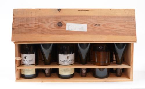 A CASE OF TWELVE BOTTLES OF CASSAIRE COTES DU ROUSSILLON 2003 (12)