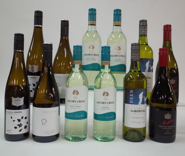 12 BOTTLES AUSTRALIAN WHITE WINE