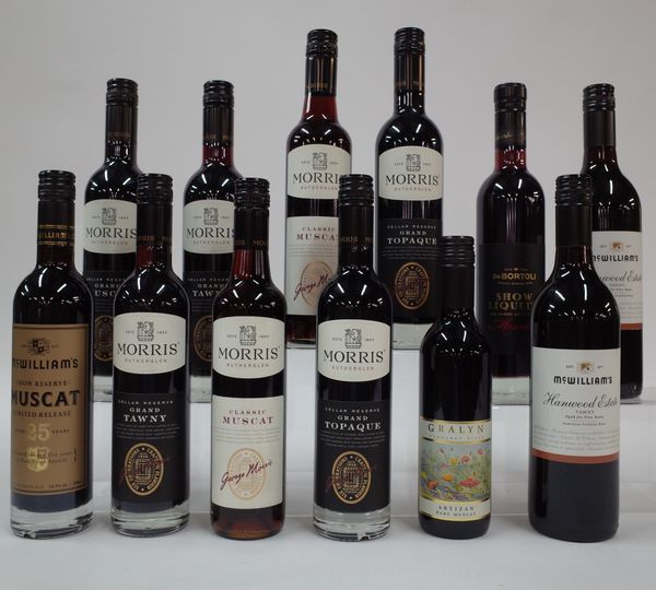 12 BOTTLES AUSTRALIAN FORTIFIED WINE