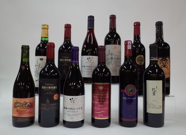 12 BOTTLES JAPANESE RED WINE