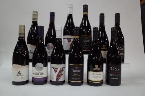 12 BOTTLES NEW ZEALAND PINOT NOIR
