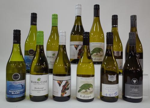 12 BOTTLES NEW ZEALAND WHITE WINE