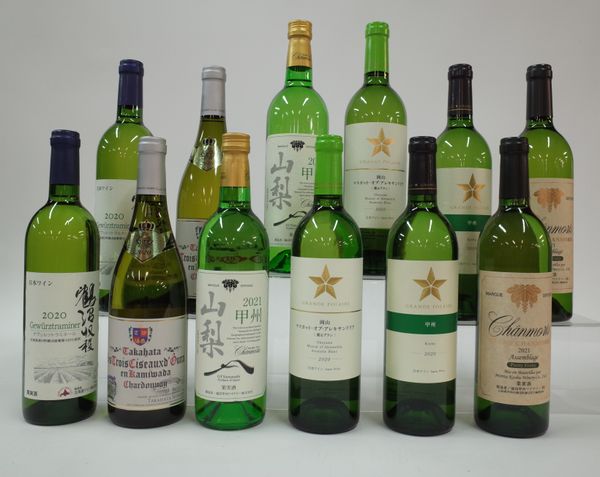 12 BOTTLES JAPANESE WHITE WINE