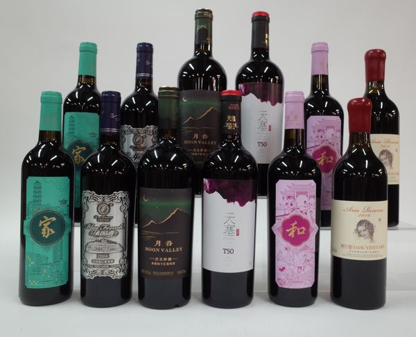 12 BOTTLES CHINESE RED WINE