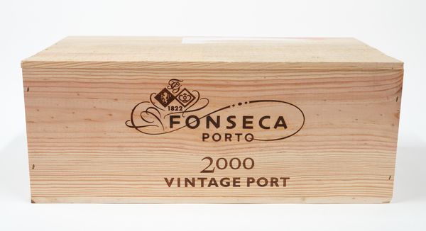 SIX BOTTLES OF FONSECA VINTAGE PORT 2000