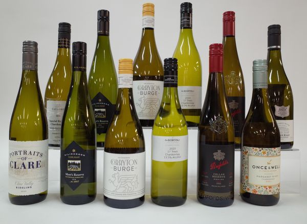 12 BOTTLES AUSTRALIAN WHITE WINE