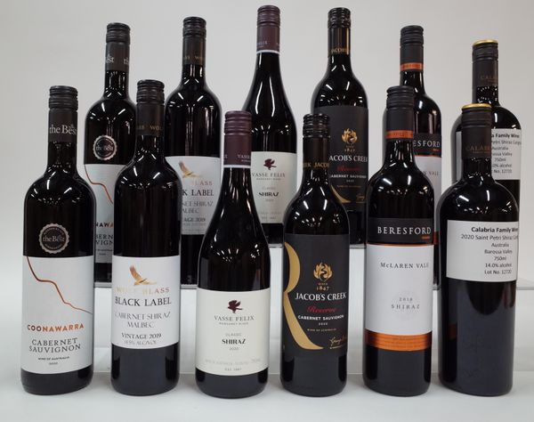 12 BOTTLES AUSTRALIAN RED WINE