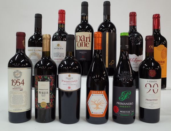 12 BOTTLES PRIMITIVO