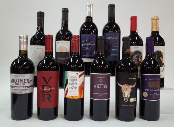 12 BOTTLES AMERICAN CABERNET SAUVIGNON