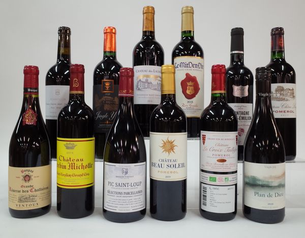 12 BOTTLES BORDEAUX