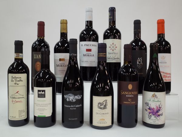 12 BOTTLES ITALIAN RED WINE