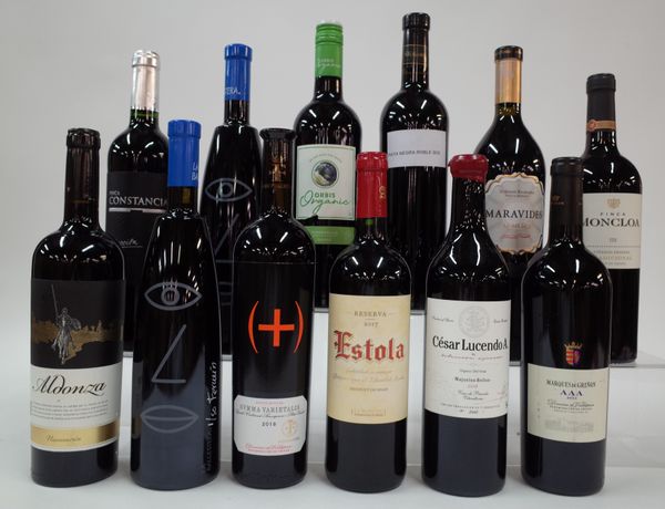 12 BOTTLES SPANISH RED WINE