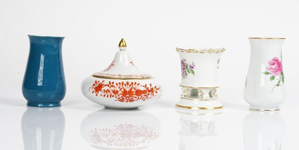 A group of Meissen porcelain, 20th century (5)