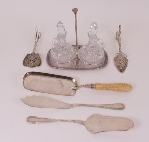 A group of foreign and plated wares, (6)