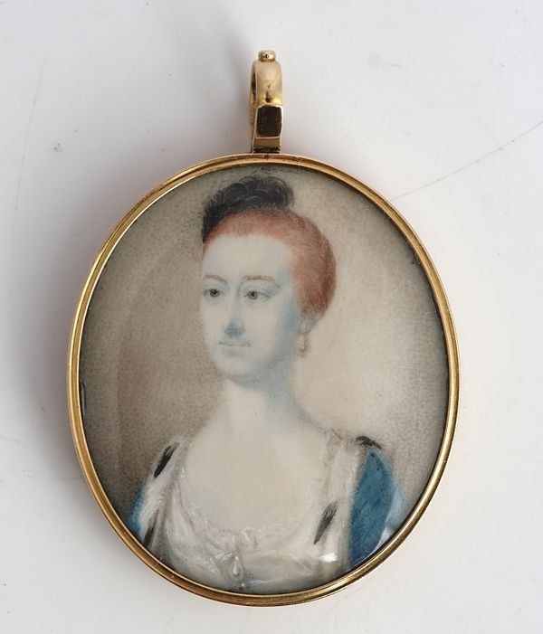 An 18th century portrait miniature