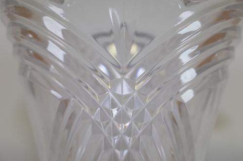 Glassware, a quantity of 19th century and later including decanters, candlesticks, a vase and sundry (qty)