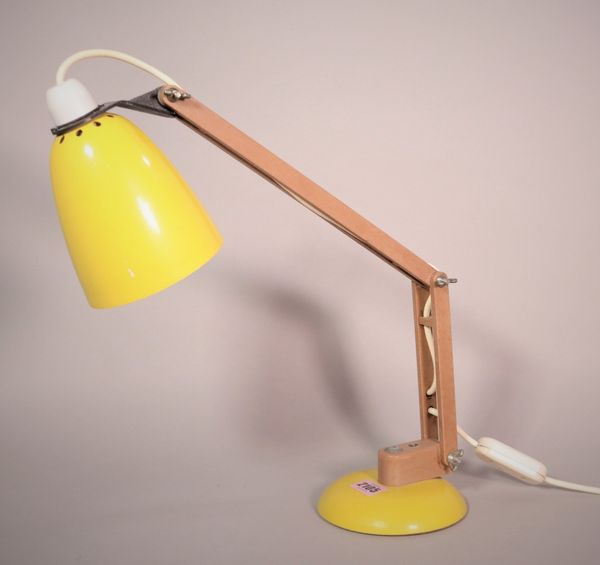 'Terrance Conran', a mid-20th century Bakalite Maclamp desk lamp