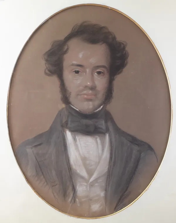 Charles Allen Duval (British, 1810-1872), Portrait of George Stone