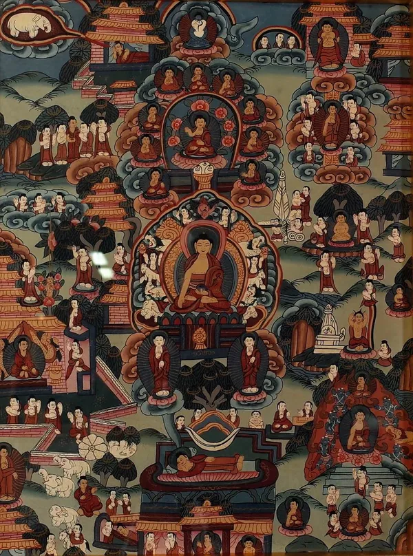 20th Century School, Buddhist figures