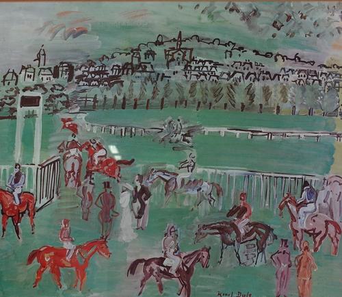After Raoul Dufy, Polo; The Race track