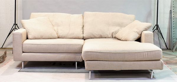 ‘Living Divani’, a modern hardwood framed corner sofa (2)