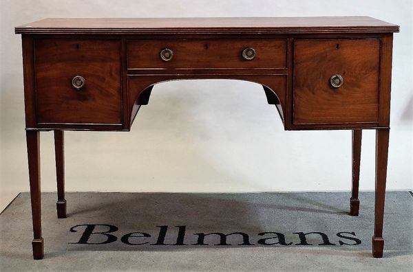 A large 19th century mahogany sideboard