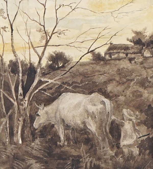 Currently missing one sketch of two cows (was part of Lot 487 April) English school, late 19th/early 20th century