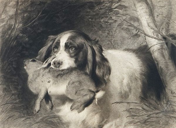 Joseph Bishop Pratt (British, 1854-1910), after Sir Edwin Henry Landseer