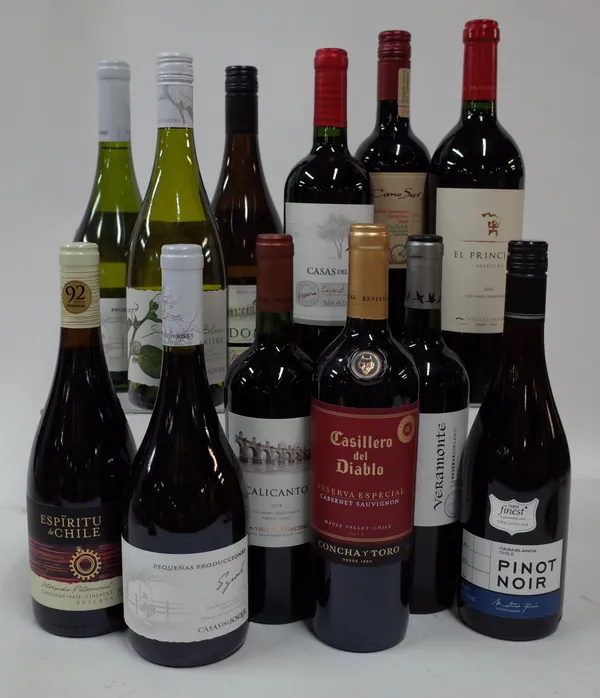 Chilean Wine: White - Indomita Gran Reserva Viognier 2020; Casas del Bosque La Cantera...