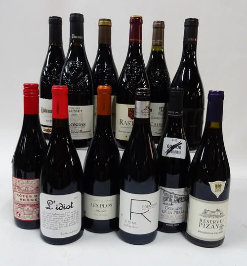 French Red Wine of the Rhone and the Languedoc