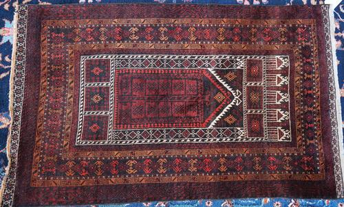 A BELUCHISTAN PRAYER RUG