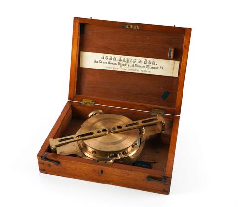 JOHN DAVIS, LONDON & DERBY: A BRASS MINER’S DIAL