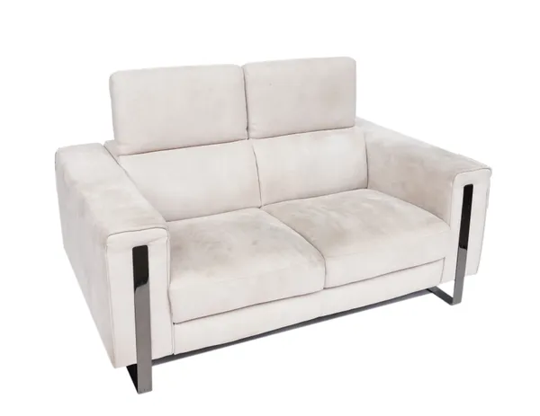 EGOITALIANO ITALY; A  MODERN TWO SEATER SOFA