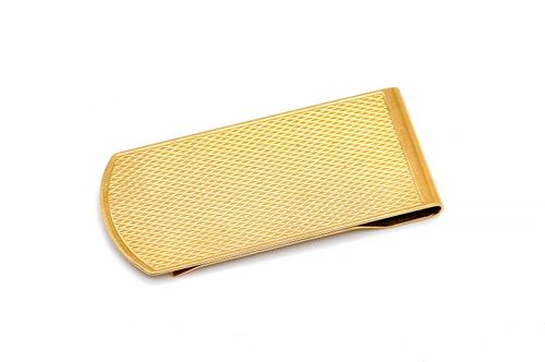 A 9CT GOLD MONEY CLIP