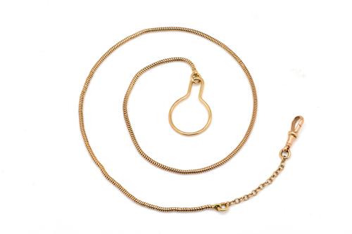 A GOLD BRAZIL LINK KEY CHAIN