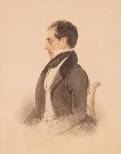 ATTRIBUTED TO WILLIAM JAMES HUBARD (BRITISH, 1807-1862)