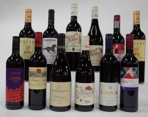 12 BOTTLES SOUTH AFRICAN RED WINE